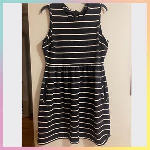 LANDS END CANVAS navy dress 🛥